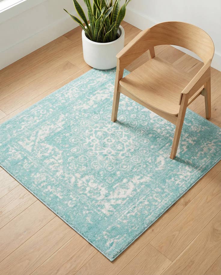 Detail image of 4' x 4' Arlington Square Rug