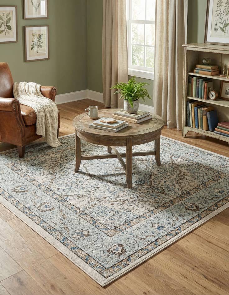 Detail image of 6' x 6' Nyla Square Rug