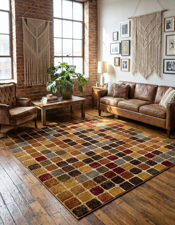 Detail image of 10' x 10' Cafe Square Rug