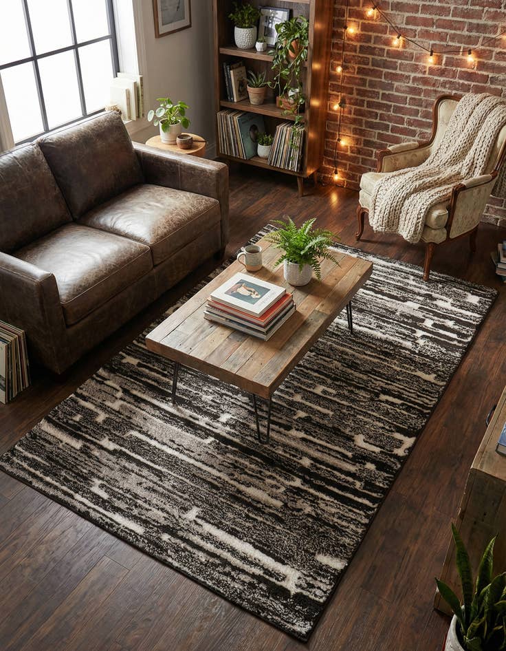 Detail image of  4' x 6' Sepia Rug