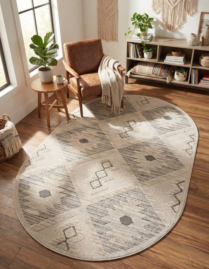 Detail image of  4' x 6' Arlo Oval Rug