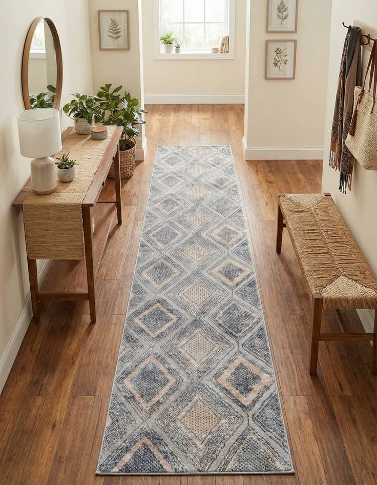 Detail image of 2' x 8' Caspian Runner Rug