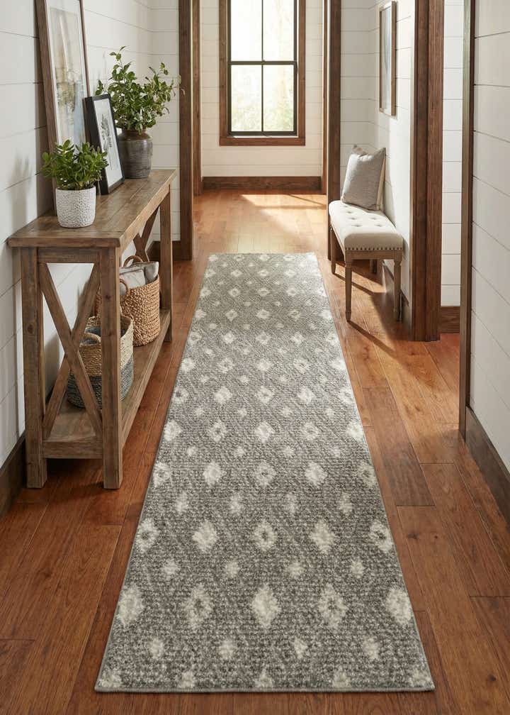 2' 7 x 10' Sepia Runner Rug