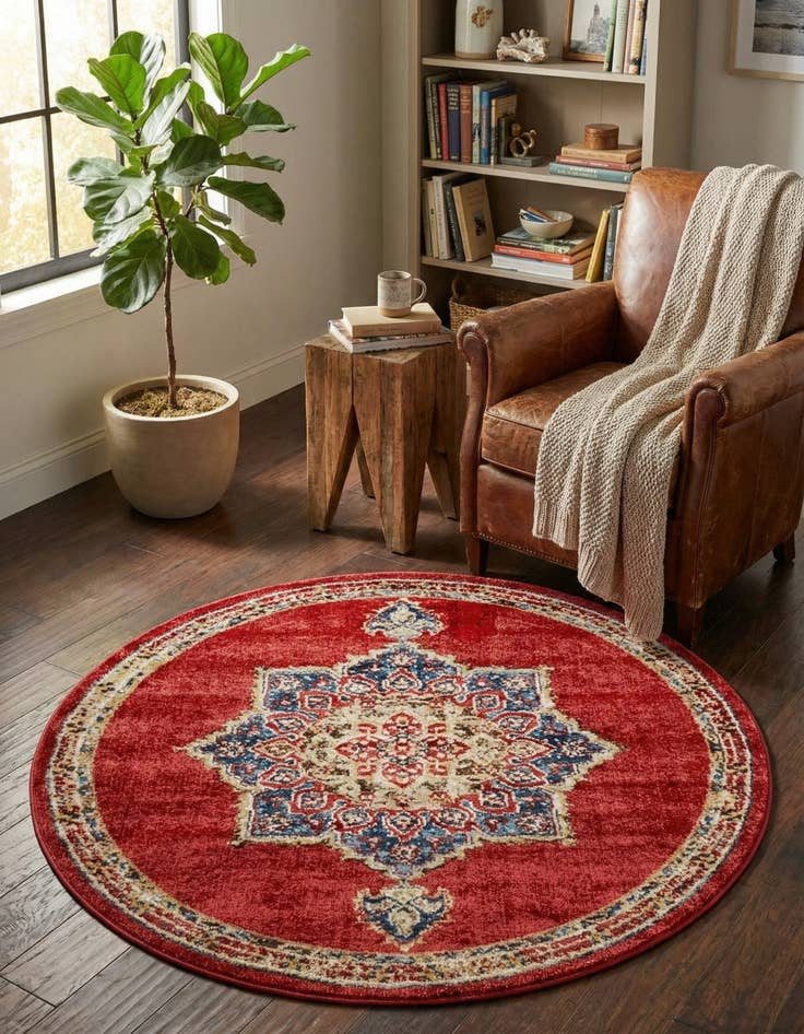 Detail image of 4' x 4' Eden Round Rug