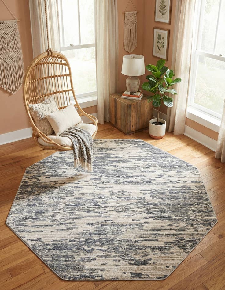 Detail image of 6' x 6' Oasis Octagon Rug