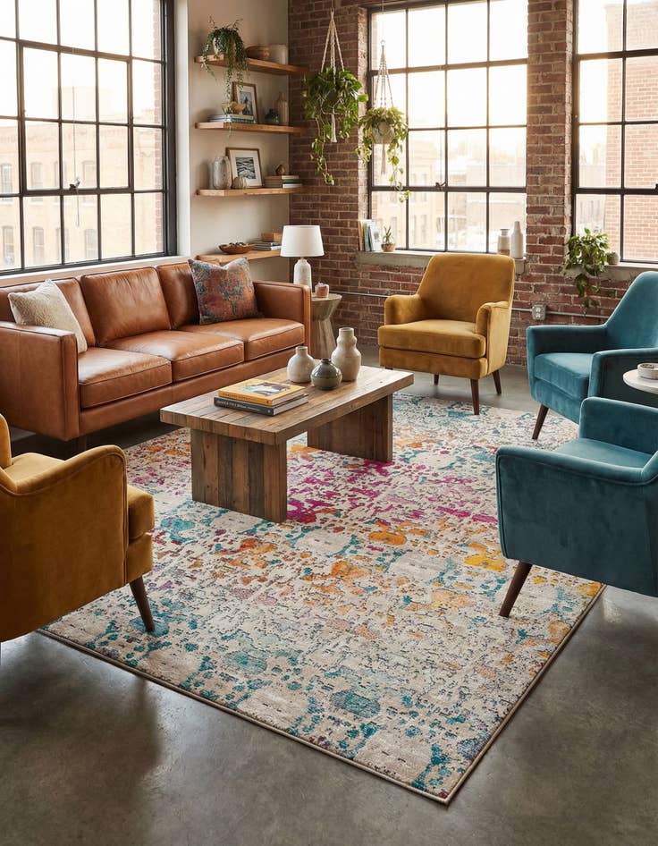 Detail image of 8' x 10' Amulet Rug