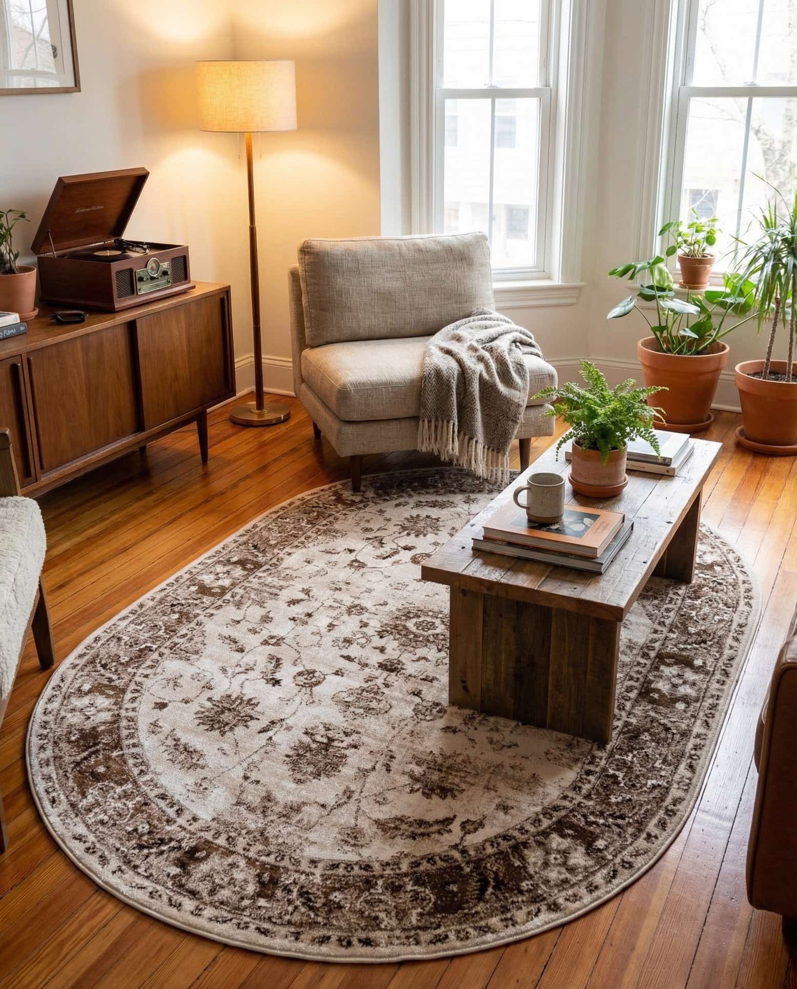 6' x 9' Nepal Oval Rug