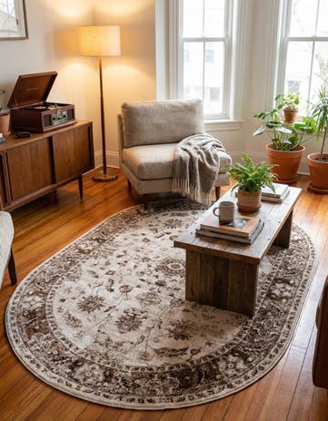 6' x 9' Nepal Oval Rug