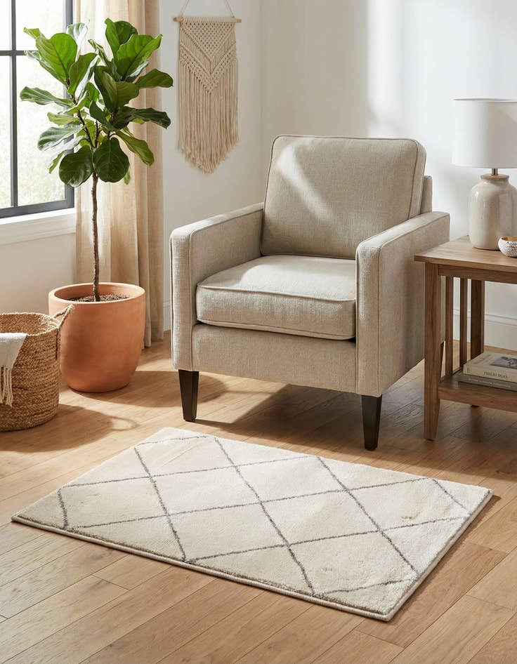 Detail image of  2' x 3' Vogue Geo Rug