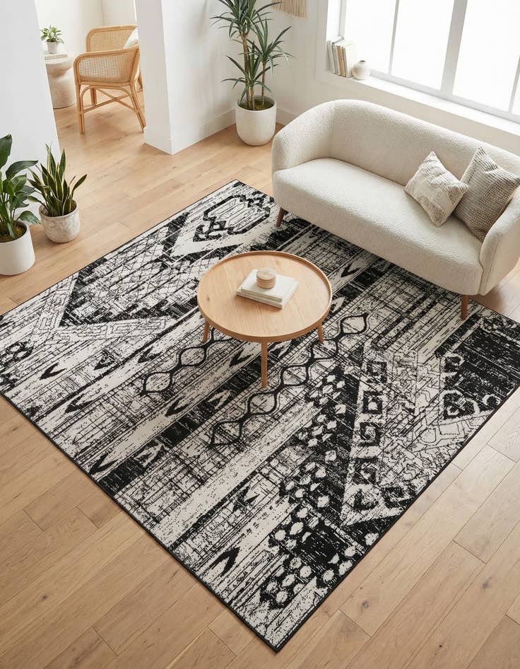 Detail image of 6' x 6' Oregon Square Rug