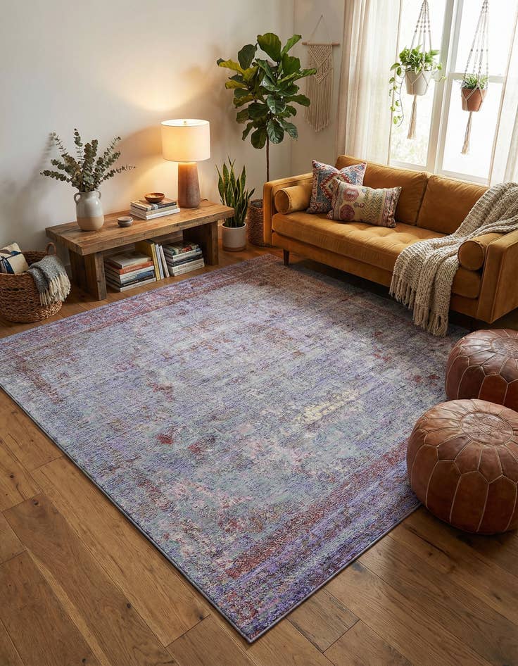 Detail image of 8' x 8' Alexis Square Rug