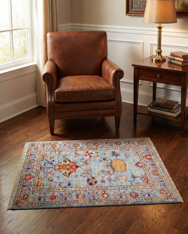 2' 10 x 4' 1 Hand Knotted Ariana Ziegler Rug