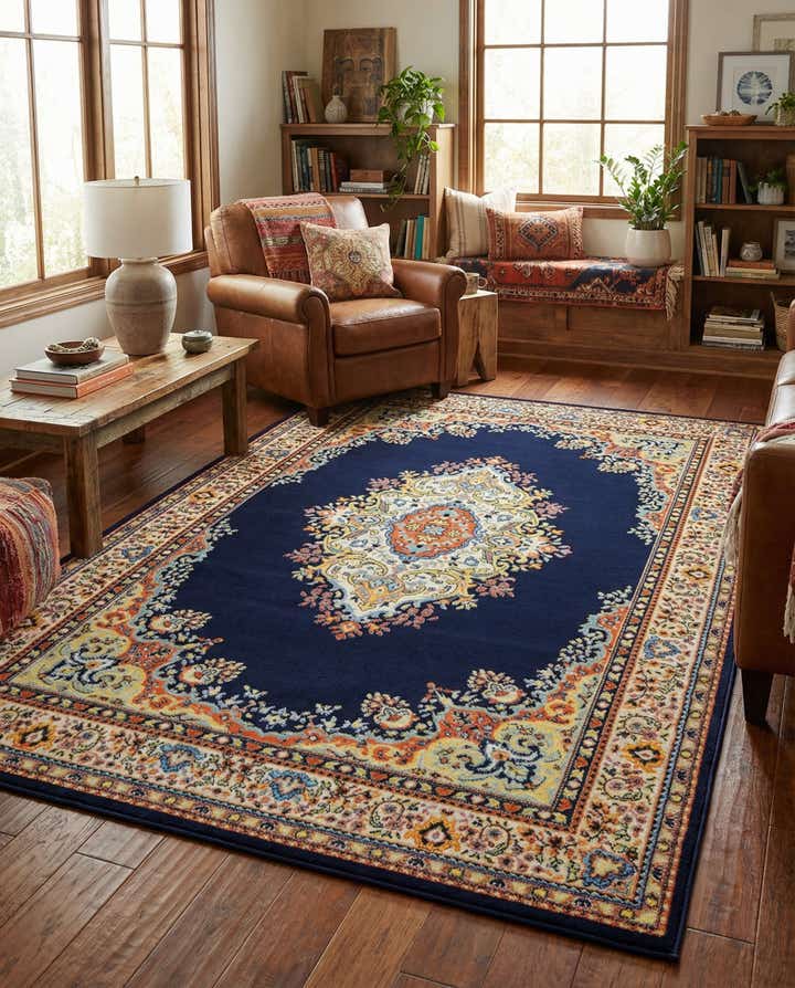 6' x 9' Mashad Design Rug