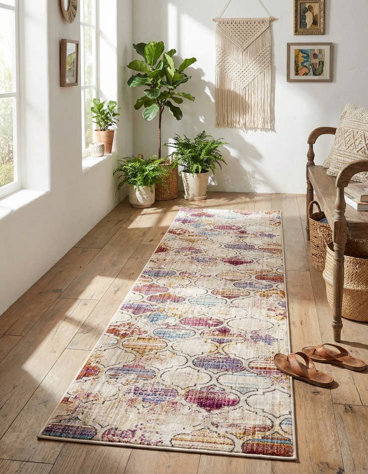 Detail image of 2' x 8' Deepa Runner Rug