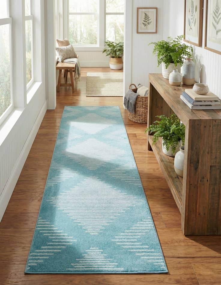 Detail image of  3' 3 x 12' Kai Runner Rug