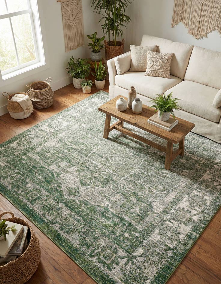 Detail image of 7' 10 x 7' 10 Isabella Square Rug