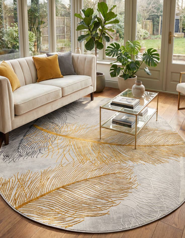 Detail image of 7' 10 x 10' Finsbury Oval Rug