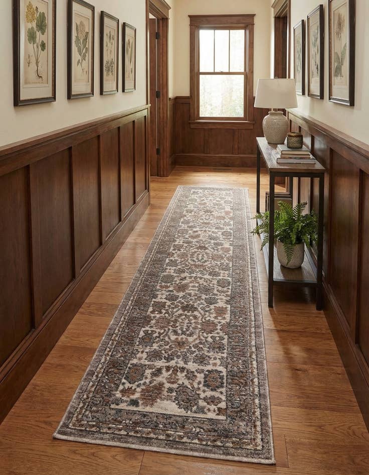 Detail image of 2' 7 x 12' 6 Grand Tradition Rug