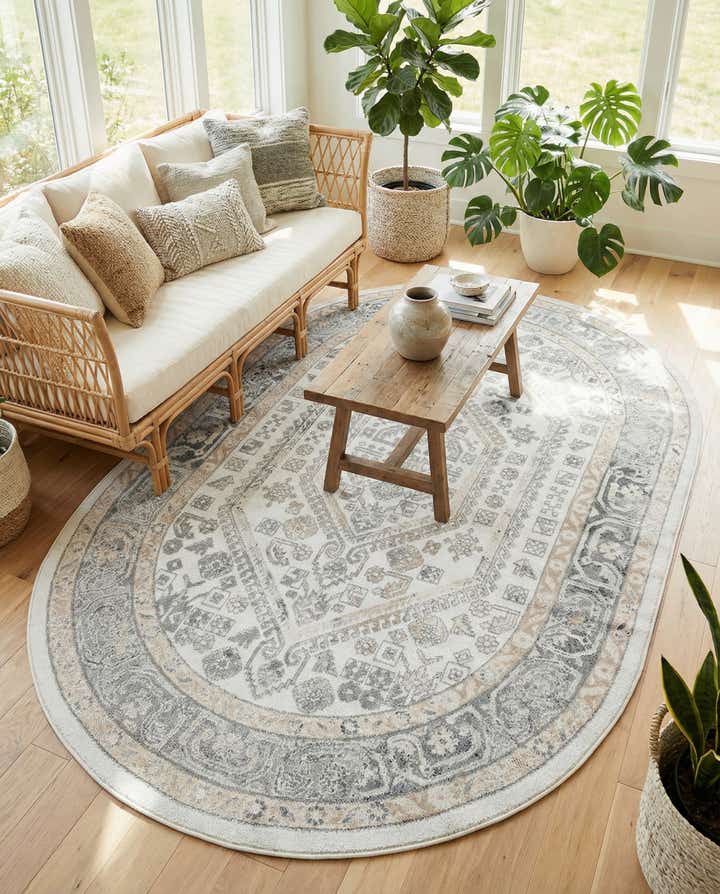 6' 1 x 9' Aurelia Oval Rug