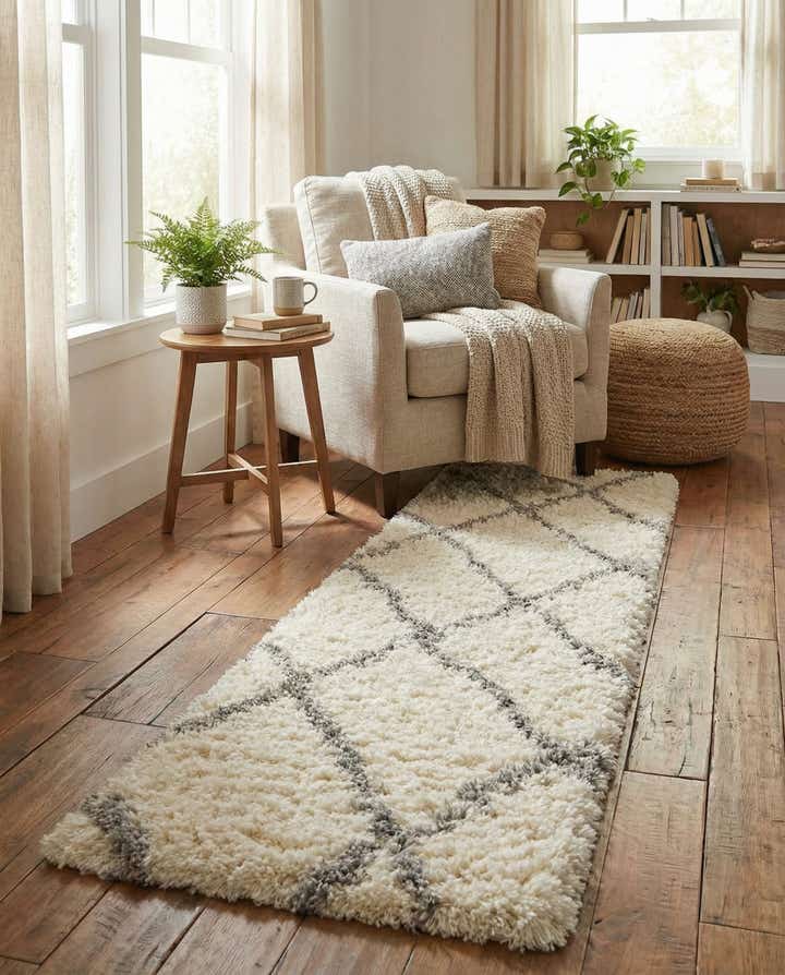 2' x 8' Infinity Shag Runner Rug