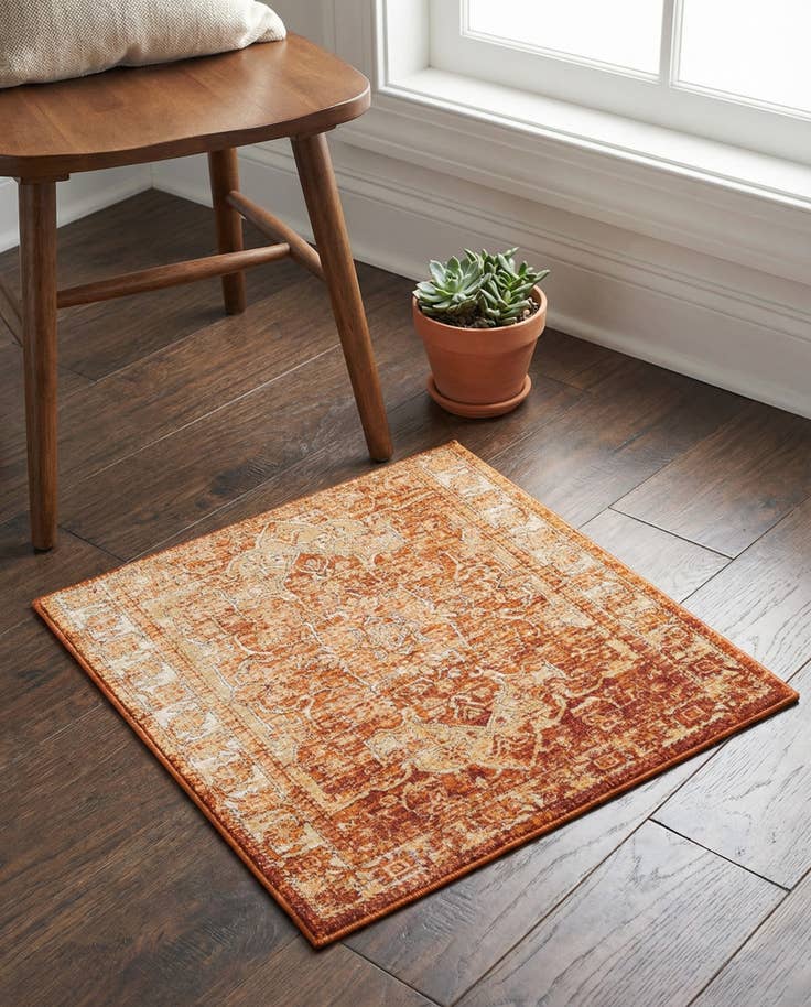 Detail image of 1' 4 x 1' 4 Isabella Sample Rug