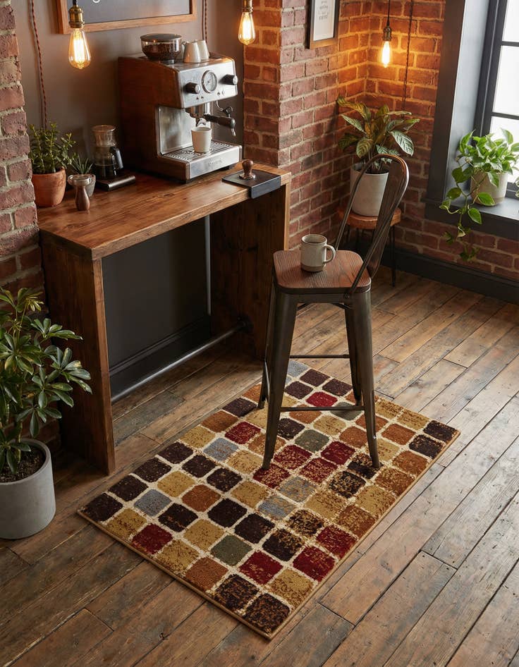 Detail image of 2' 2 x 3' Cafe Rug