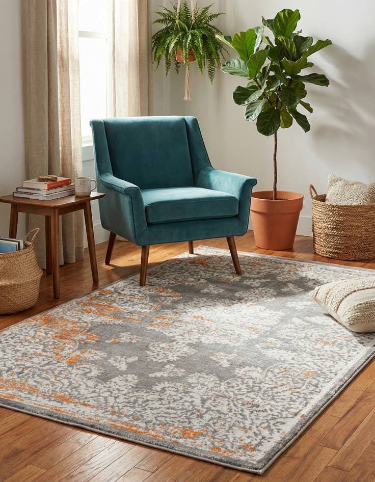 Detail image of 4' x 5' 7 Modern Classical Rug