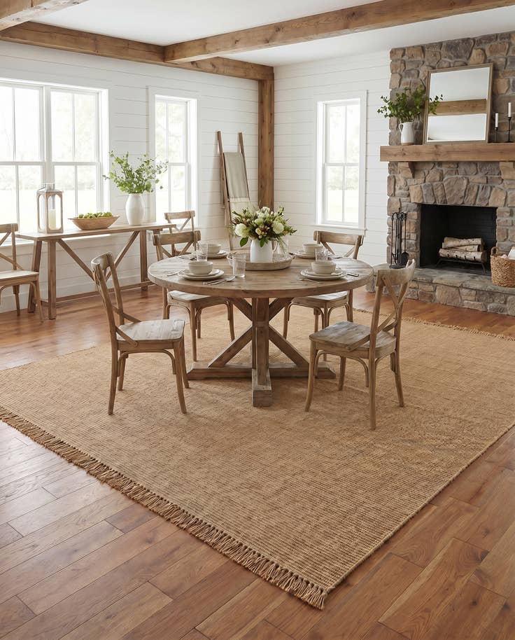 Detail image of 10' 6 x 10' 6 Cottage Farm Square Rug