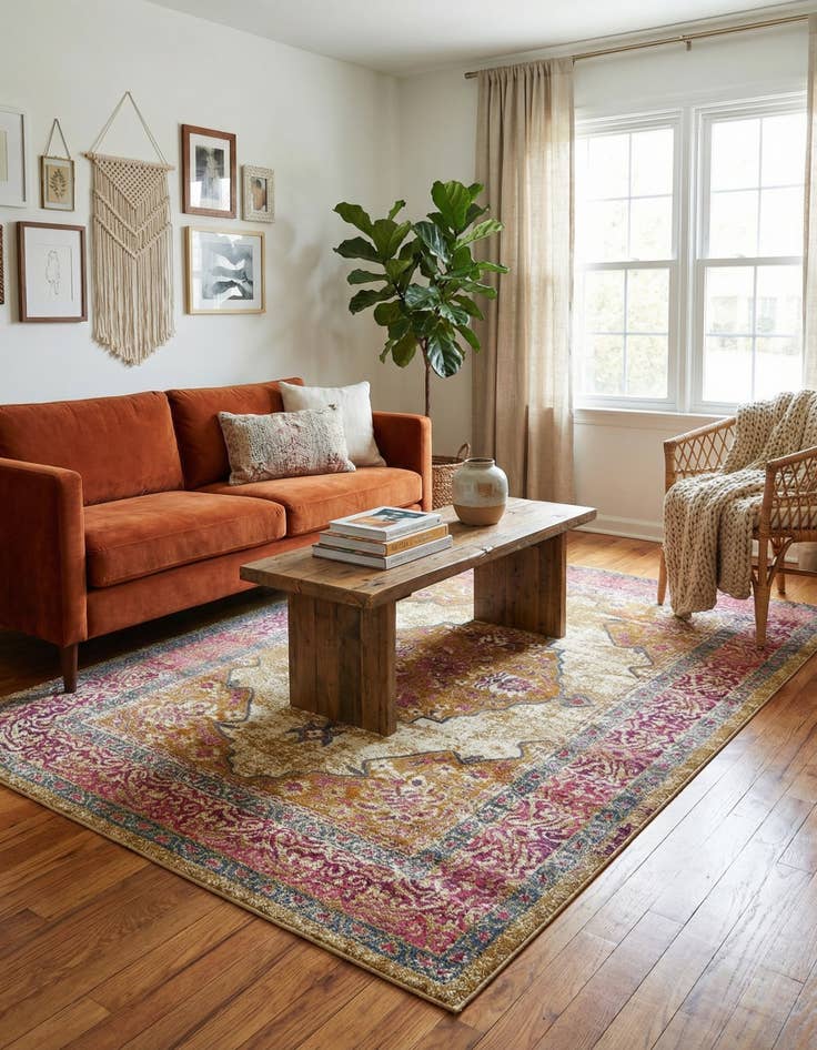 Detail image of 7' x 10' Aria Rug