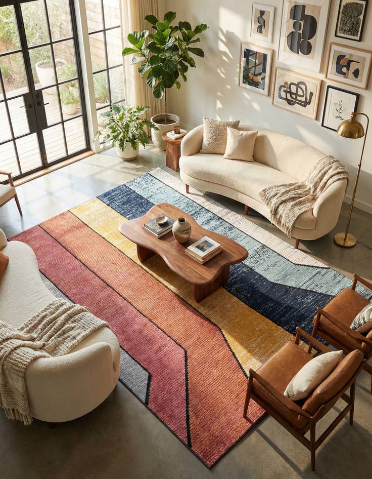 Detail image of 9' 10 x 13' Tagine Rug