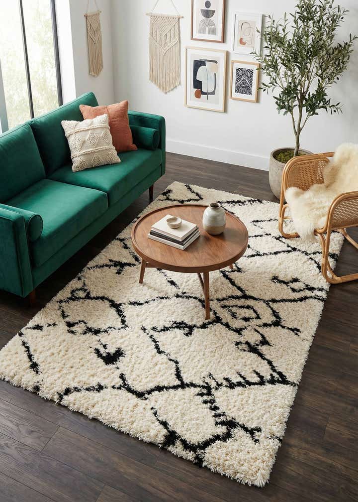 5' x 8' Infinity Shag Rug