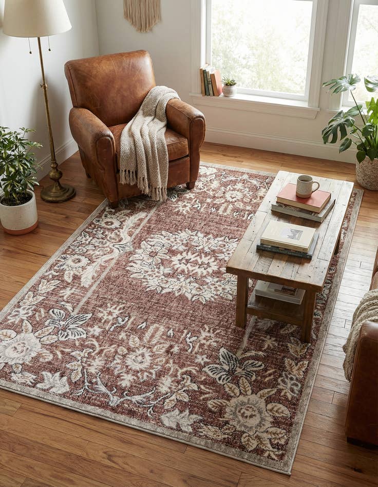 Detail image of 4' x 6' Eco Traditional Rug