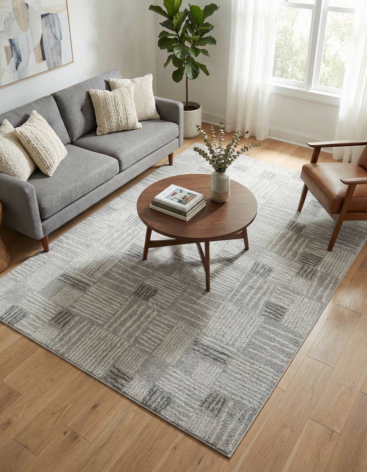 Detail image of 5' 3 x 8' Hanahan Rug