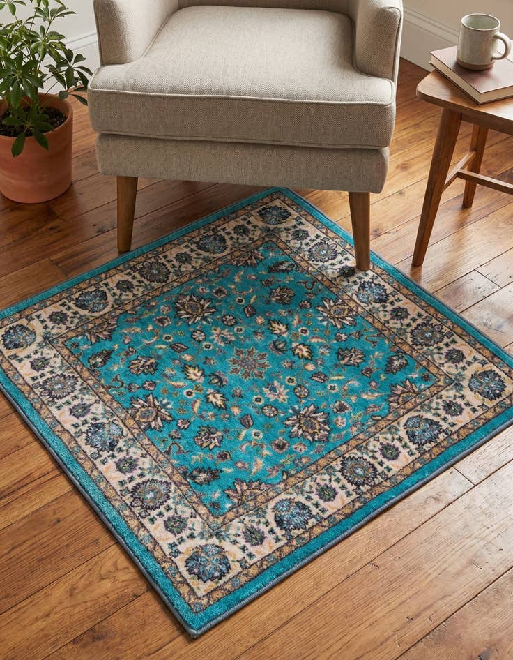 Detail image of 3' 3 x 3' 3 Medina Square Rug