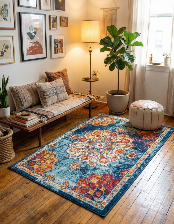 Detail image of 3' 3 x 5' 3 Parker Rug