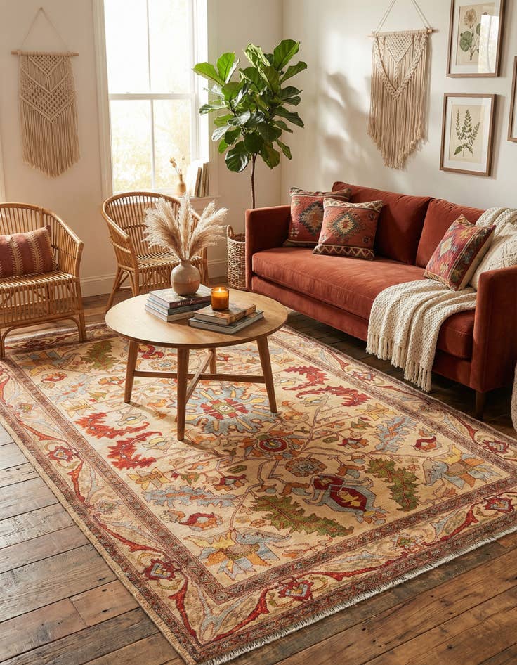 Detail image of 6' 1 x 9' Boutique Rug