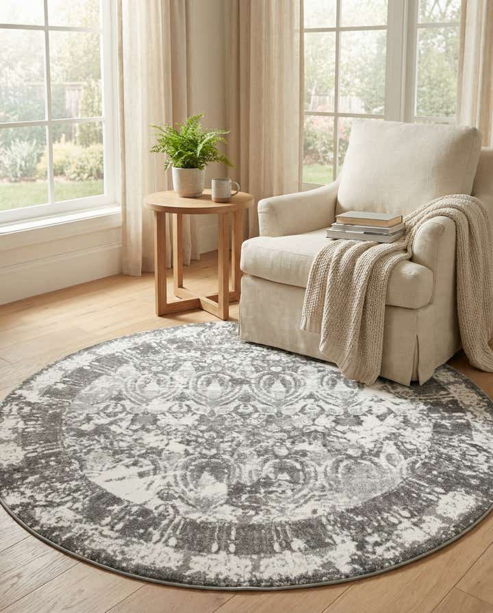 7' 10 x 7' 10 Veneto Round Rug