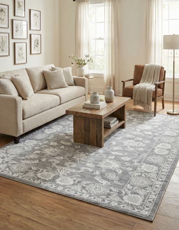 Gray Boston Rug