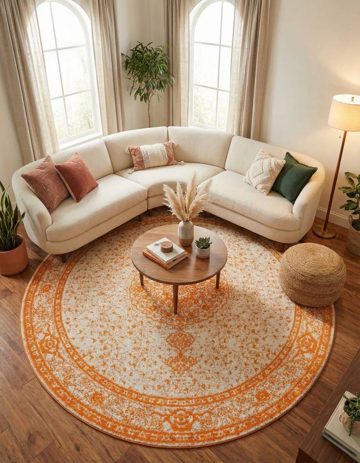 Detail image of 10' x 10' Dover Round Rug