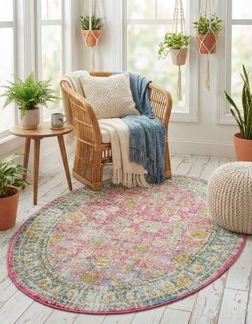 3' 3 x 5' 3 Paragon Oval Rug