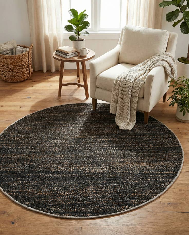 Detail image of 5' 3 x 5' 3 Palm Beach Jute Round Rug