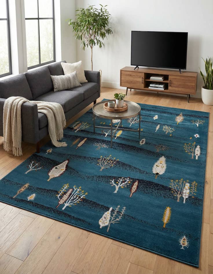 Detail image of 6' 1 x 9' Laguna Rug