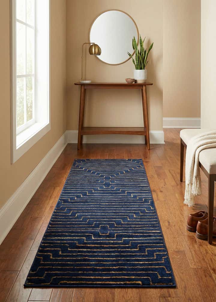 2' x 5' Vogue Geo Runner Rug