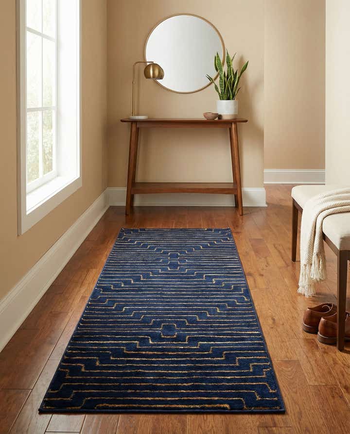 2' x 5' Vogue Geo Runner Rug