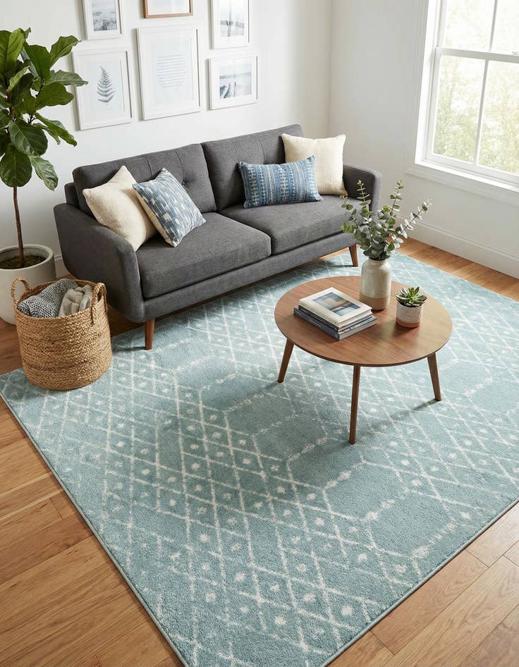 Detail image of 7' x 10' Paxon Trellis Rug