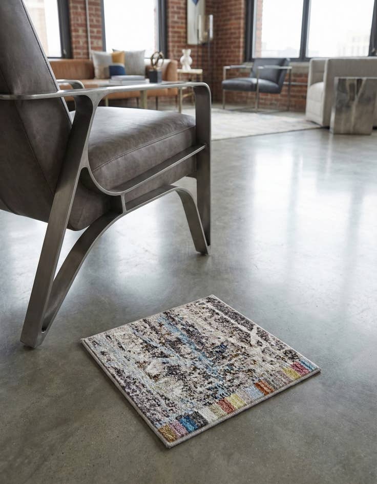 Detail image of Jill Zarin 1' 8 x 1' 8 Downtown Gramercy Sample Rug