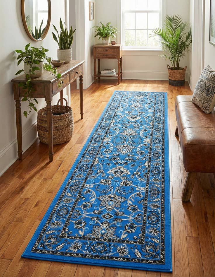 Detail image of 2' 7 x 10' Yasmin Runner Rug