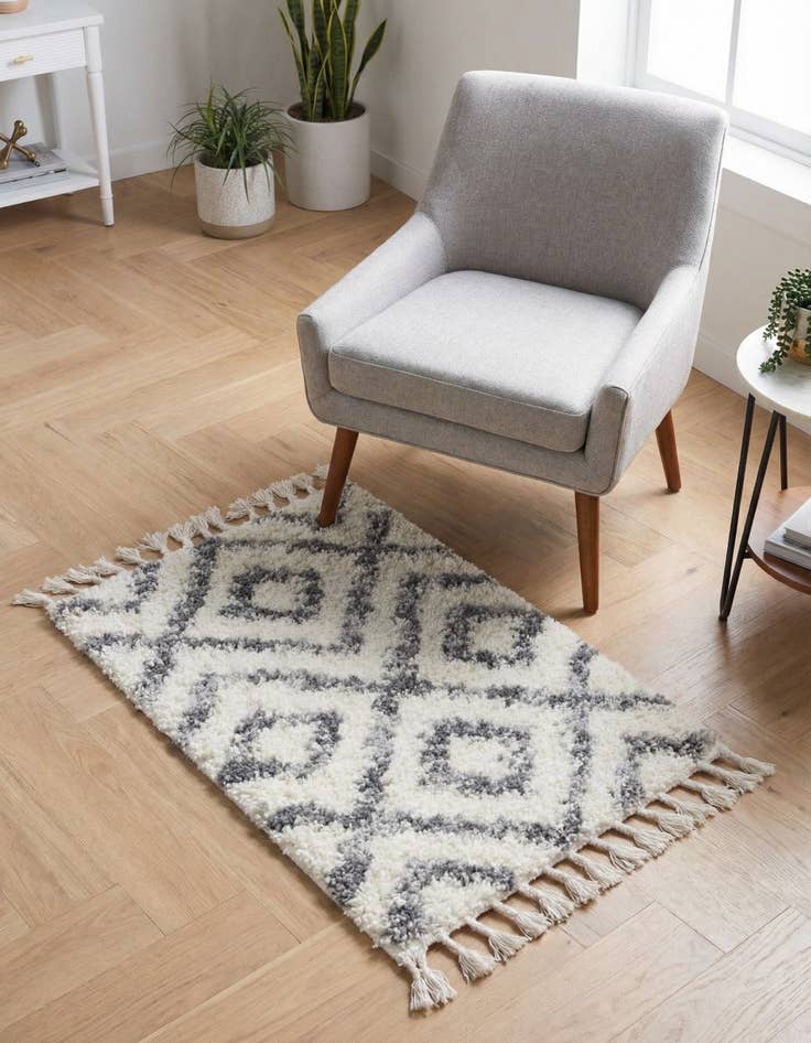 Detail image of 2' 2 x 3' Lagom Shag Rug