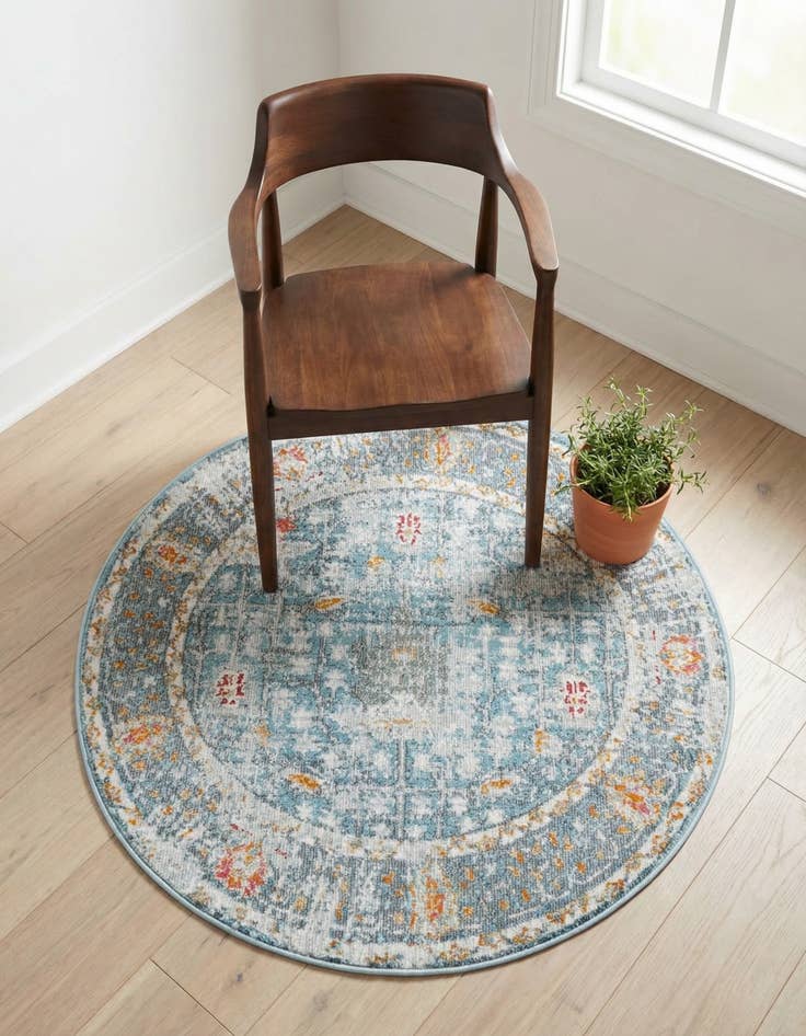 Detail image of 3' 3 x 3' 3 Paragon Round Rug