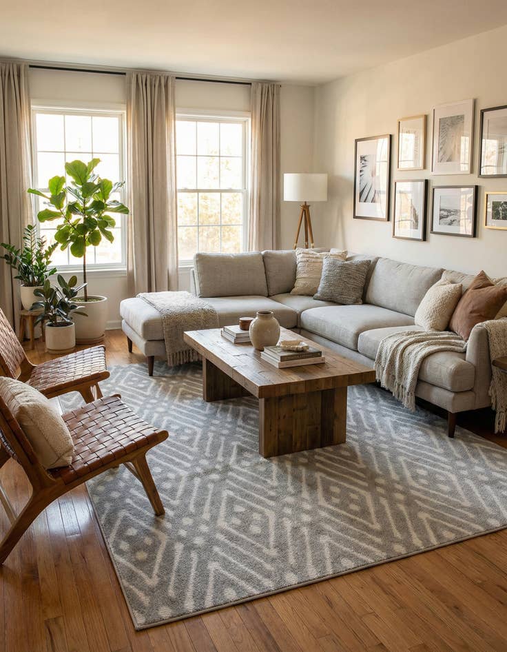 Detail image of 8' x 10' Washable Sabrina Soto Ella Indoor / Outdoor Rug